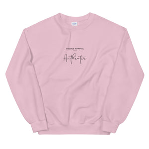 Sweatshirt rose tendre femmes