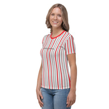 Load image into Gallery viewer, Women&#39;s Striped T-Shirt
