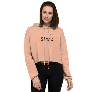 Sweat à capuche coupe courte femme (péchés)