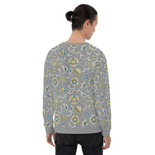 Load image into Gallery viewer, Men&#39;s Grey Sweatshirt (floral)
