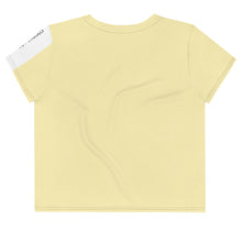 Charger l&#39;image dans la galerie, T-shirt court Chat spatial jaune
