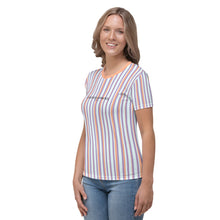 Load image into Gallery viewer, Women&#39;s Striped T-Shirt
