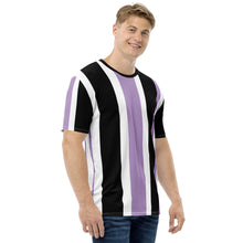 Charger l&#39;image dans la galerie, T-shirt rayé homme (larges rayures)
