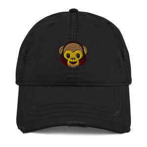 Casquette noire détruite (Singe)