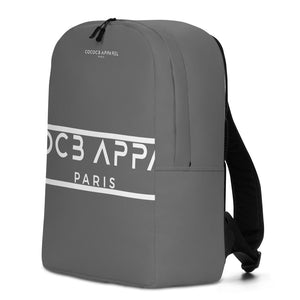 Grey/White Backpack