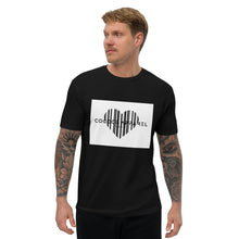 Load image into Gallery viewer, Men&#39;s Short Sleeve Black T-Shirt (heart)
