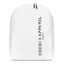 Load image into Gallery viewer, Classic White Backpack Vertical Design
