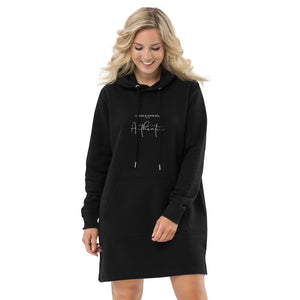 Robe sweat à capuche noire femmes (authentique)