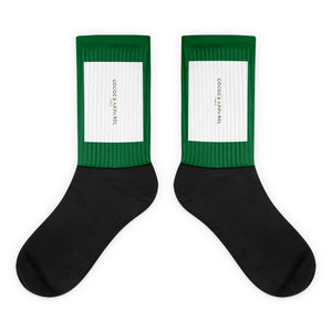 Chaussettes vert nature