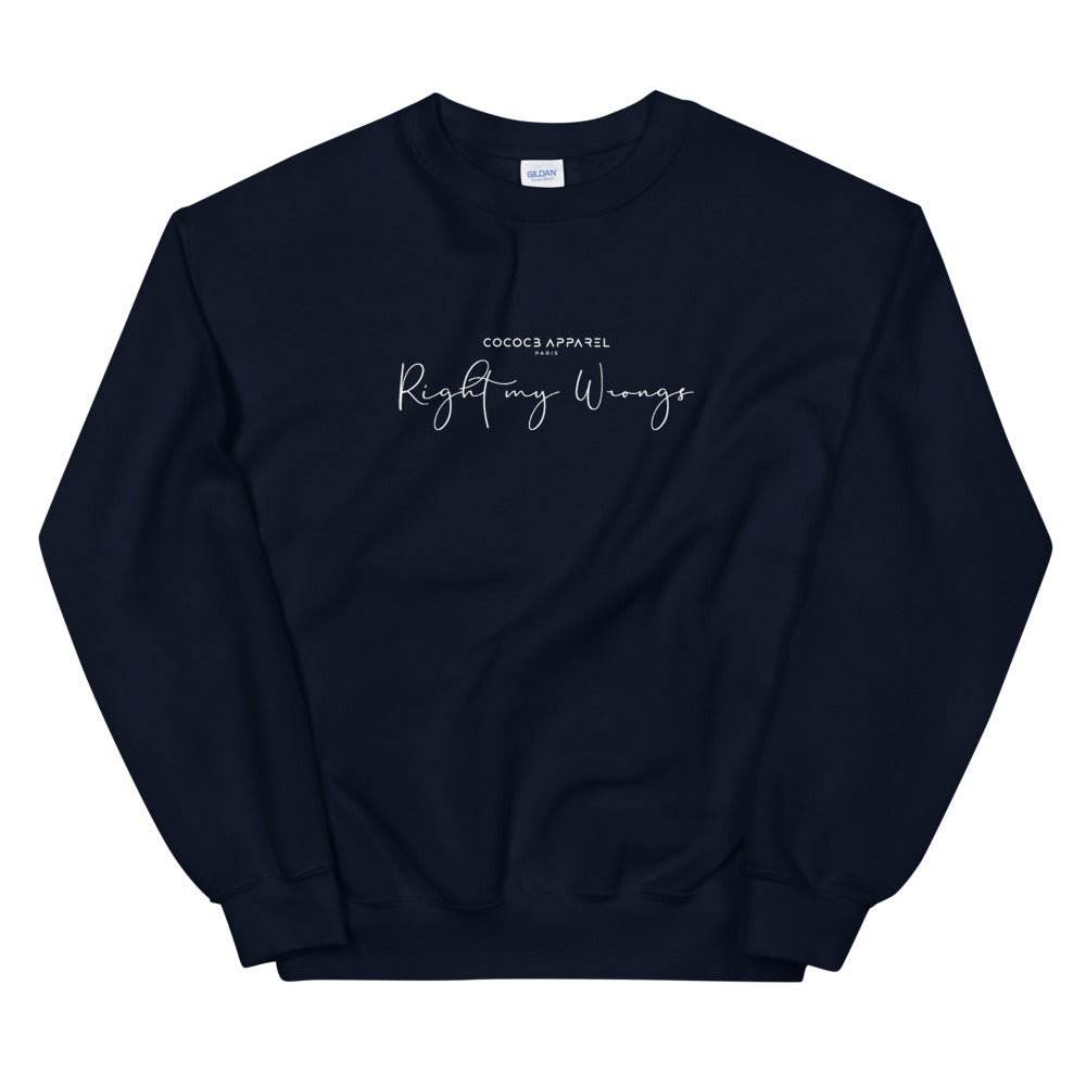 Sweatshirt bleu marine hommes (RmW)