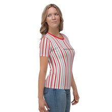 Load image into Gallery viewer, Women&#39;s Striped T-Shirt
