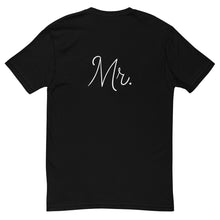 Load image into Gallery viewer, Men&#39;s Short Sleeve Black T-Shirt (Mr.)
