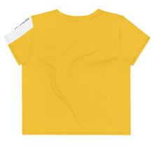 Charger l&#39;image dans la galerie, T-shirt court CatDab jaune
