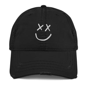 Casquette noire détruite (Smiley)