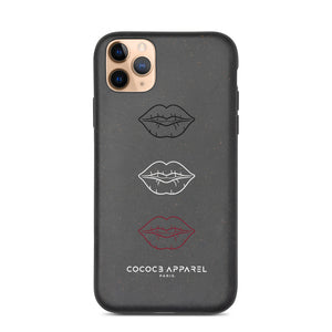 Biodegradable iPhone Case (kisses)