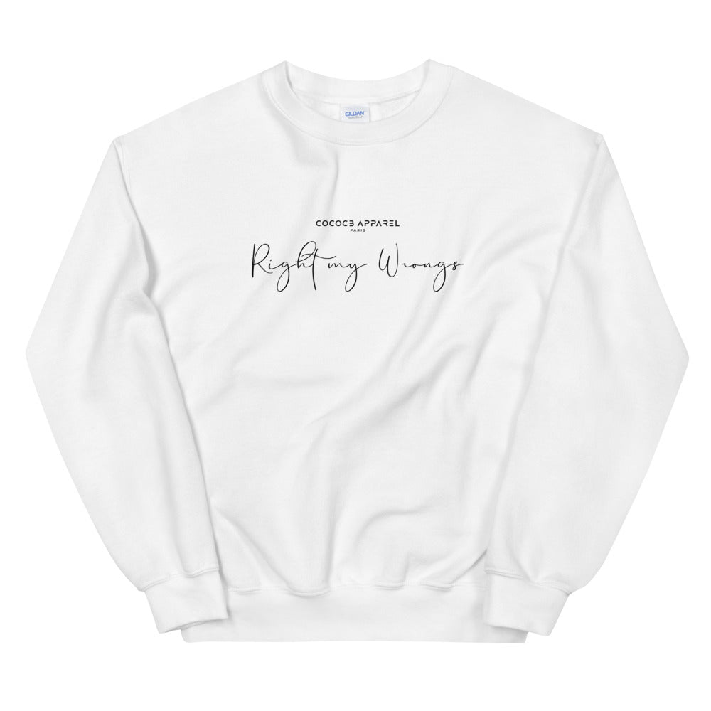 Sweatshirt blanc hommes (RmW)