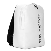 Load image into Gallery viewer, Classic White Backpack Vertical Design
