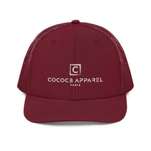 Load image into Gallery viewer, Embroidered Snapback Cap (Dark Red)
