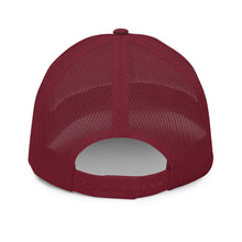 Load image into Gallery viewer, Embroidered Snapback Cap (Dark Red)
