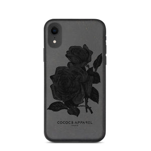 Étui biodégradable pour iPhone (roses)