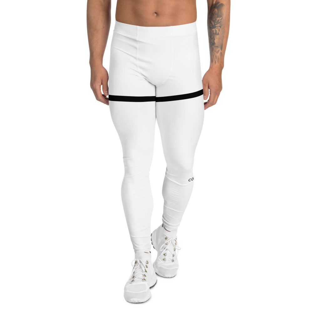 CocoCB Men's White Leggings