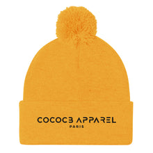 Load image into Gallery viewer, Yellow Pom-Pom Beanie
