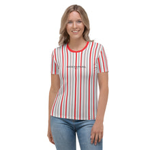 Load image into Gallery viewer, Women&#39;s Striped T-Shirt
