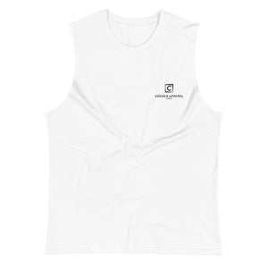 Men's Short sleeve Muscle Shirt (White)