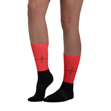 Load image into Gallery viewer, Fire Red Socks
