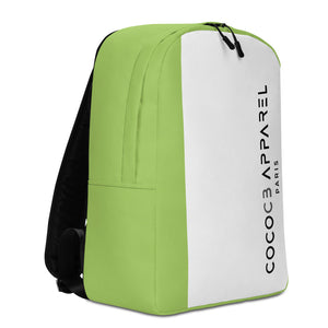 Lime/White Backpack