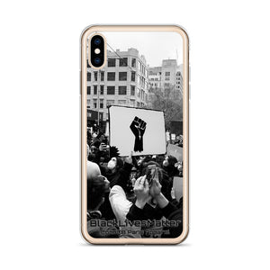 BLM Fist iPhone Case