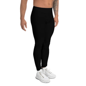 Leggings noirs classiques pour hommes