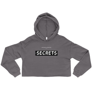 Women's Cropped Cut Hoodie (secrets)