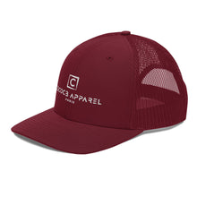 Load image into Gallery viewer, Embroidered Snapback Cap (Dark Red)
