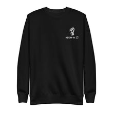 Carica l&#39;immagine nel visualizzatore di Gallery, Pullover ricamato unisex (pugno) BLM
