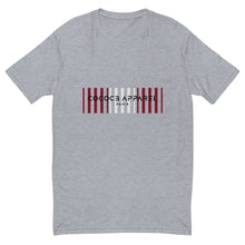 Charger l&#39;image dans la galerie, T-shirt gris pour hommes (motif code-barres)
