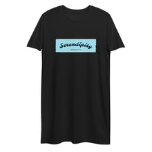 Load image into Gallery viewer, The CocoCB Premium Black T-Shirt Dress (serendipity)
