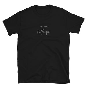 T-shirt noir hommes (authentique)