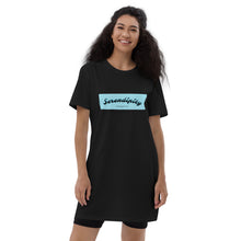 Load image into Gallery viewer, The CocoCB Premium Black T-Shirt Dress (serendipity)
