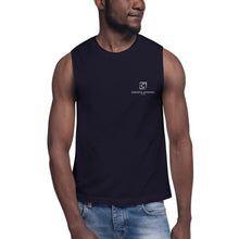 Load image into Gallery viewer, Men&#39;s Short sleeve Muscle Shirt (Navy)
