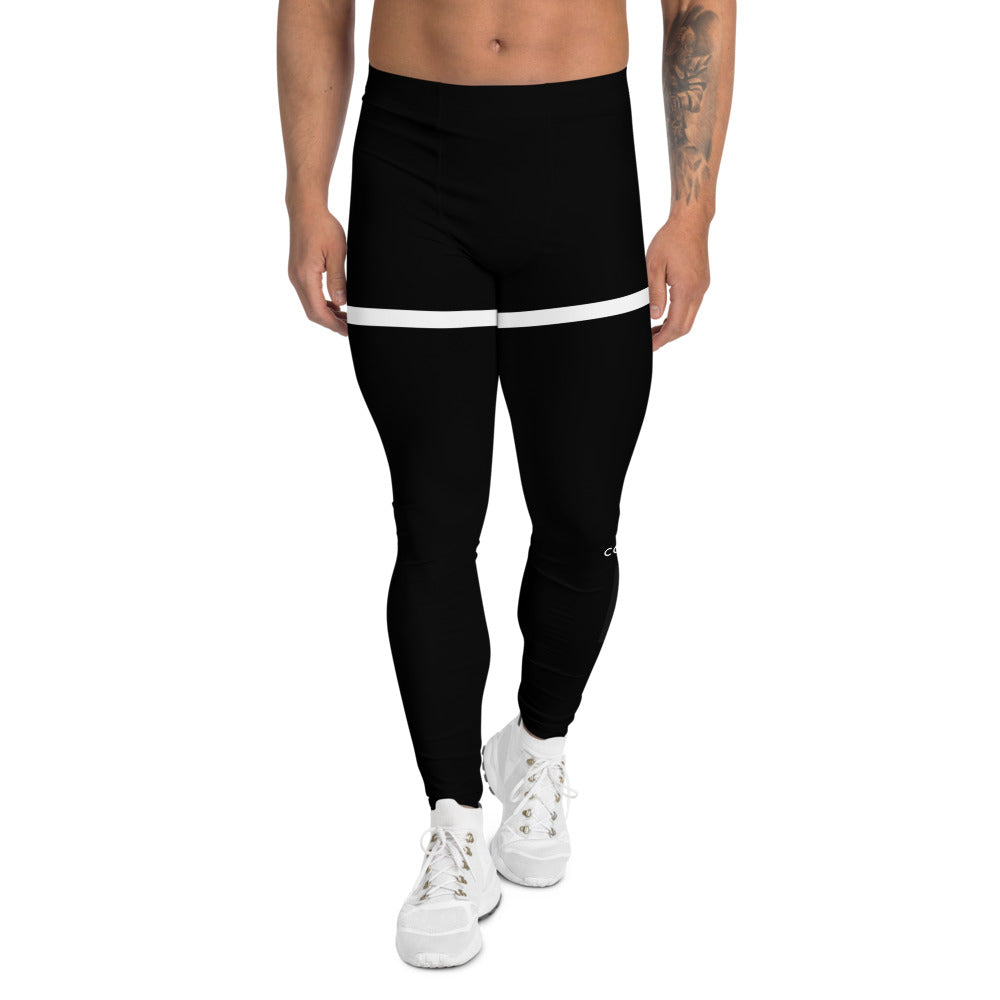 Leggings noirs pour hommes CocoCB