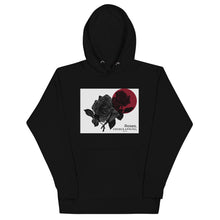 Load image into Gallery viewer, Men&#39;s Black Hoodie (roses)
