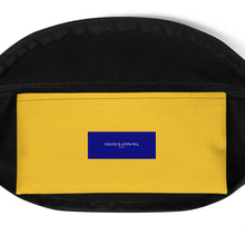 Load image into Gallery viewer, Yellow &amp; Navy Blue Bum Bag
