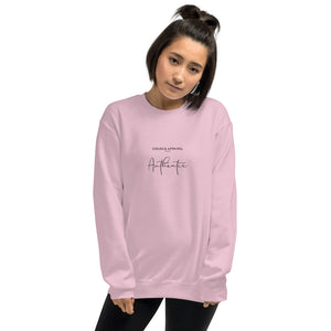 Sweatshirt rose tendre femmes