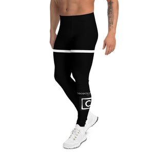 Leggings noirs pour hommes CocoCB