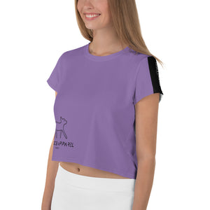 T-shirt court CatWalk pourpre