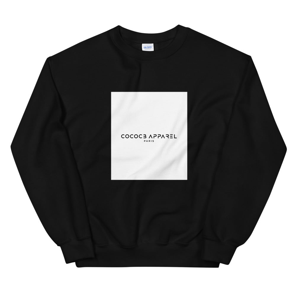 Sweatshirt classique noir hommes