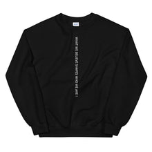 Load image into Gallery viewer, Women&#39;s Black Sweatshirt (wwbswwa)
