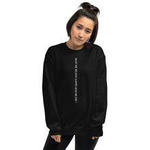 Load image into Gallery viewer, Women&#39;s Black Sweatshirt (wwbswwa)
