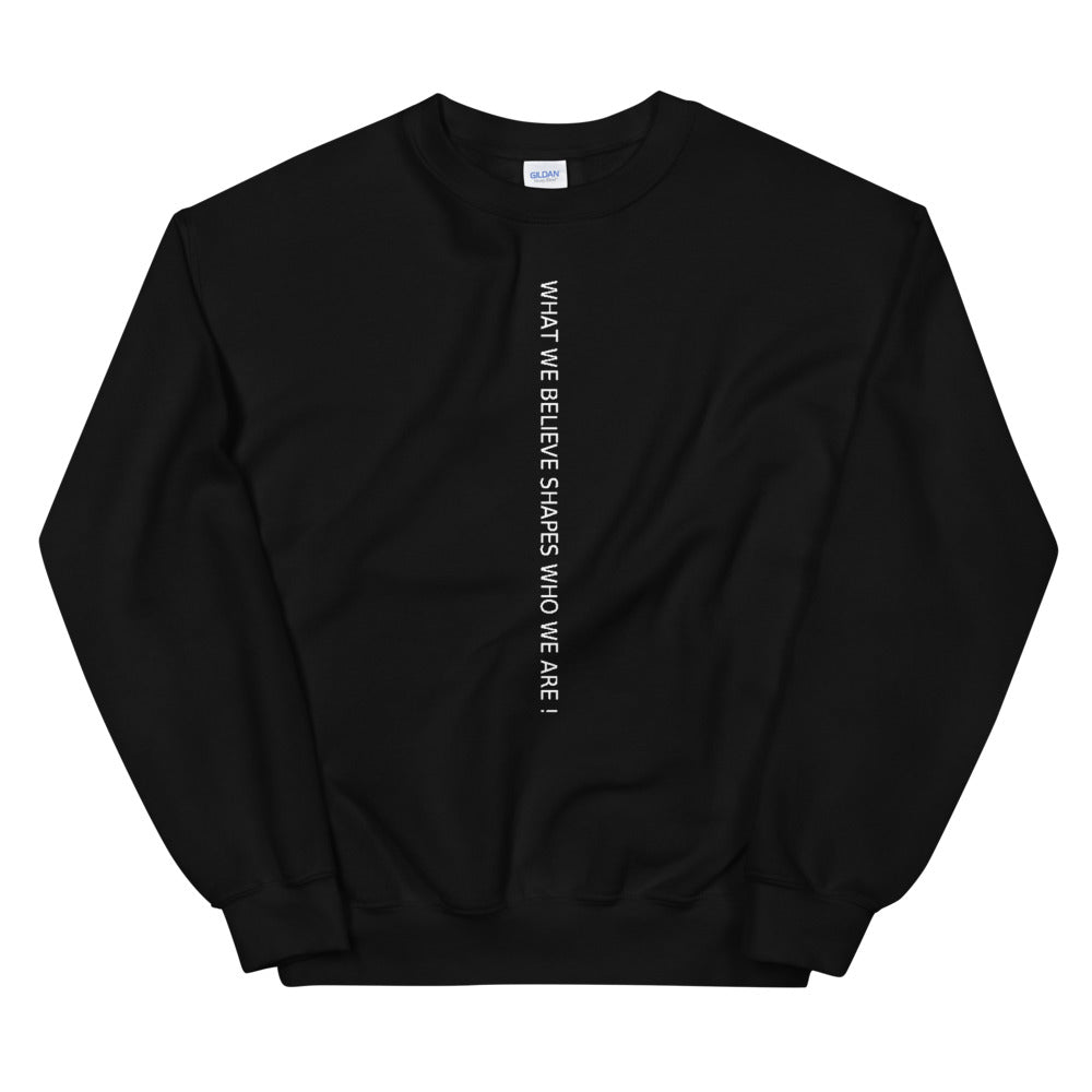 Sweatshirt noir hommes (wwbswwa)